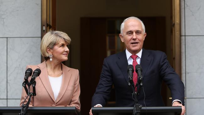 Julie Bishop has ruled out running for the top job.