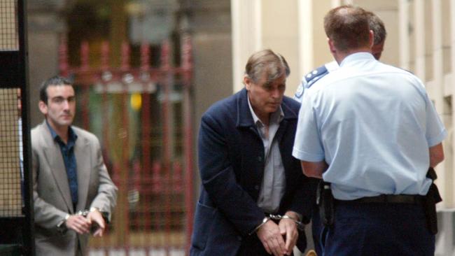 Jason Roberts and Bandali Debs arrive at the Supreme Court in 2002. Picture: Trevor Pinder