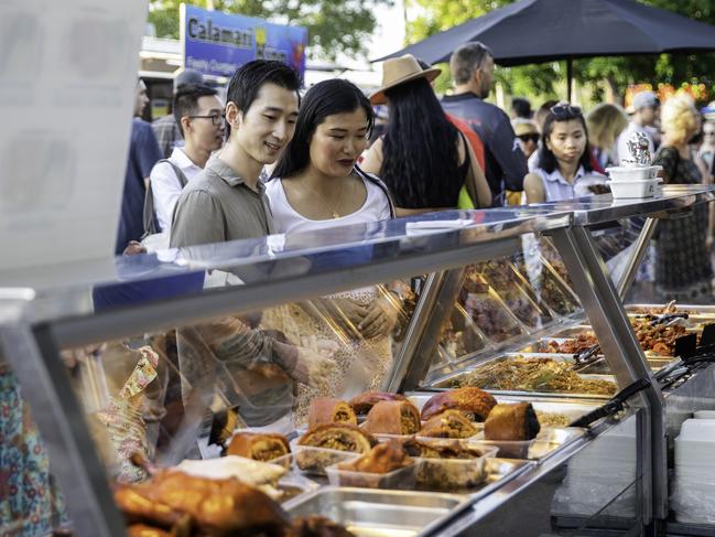 Enjoy the tropical night air at Darwin's Mindil Beach Sunset Markets every Thursday and Sunday evening between April and October. Picture: Tourism NT/Helen Orr