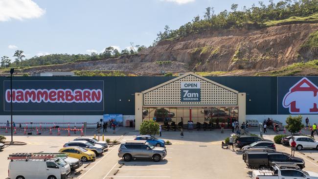 Bunnings and BBC Studios collaborated in February to transform seven warehouses into Hammerbarn, based on an episode of TV animation Bluey.