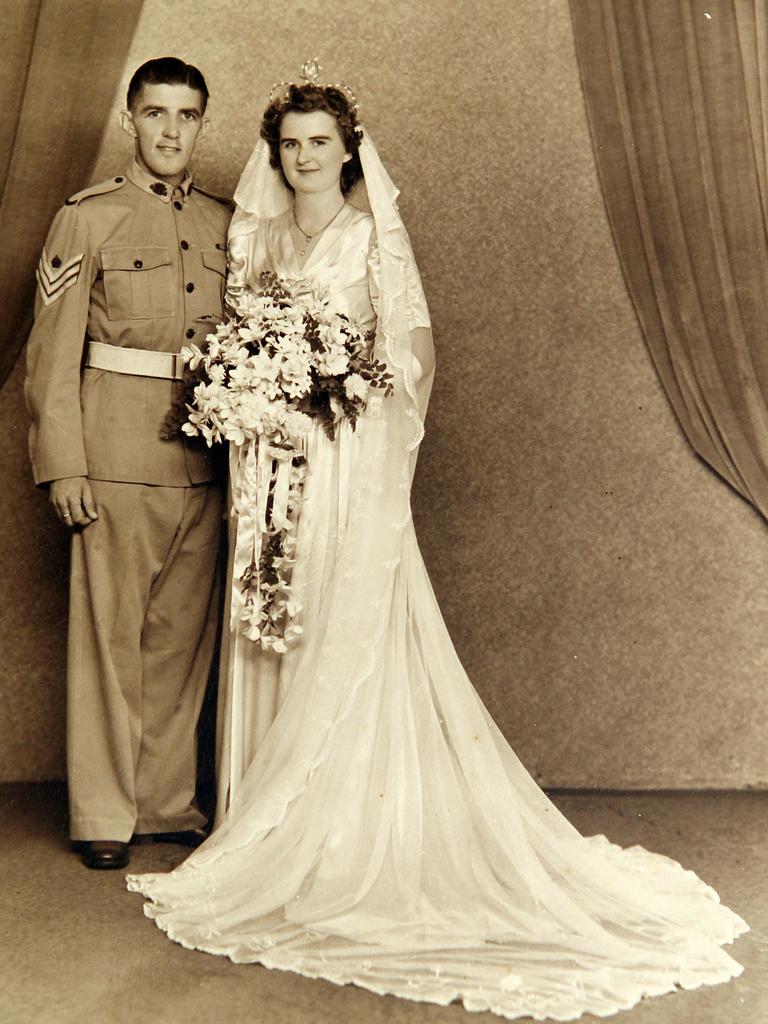 The pair married after the end of the war. Picture: Richard Gosling