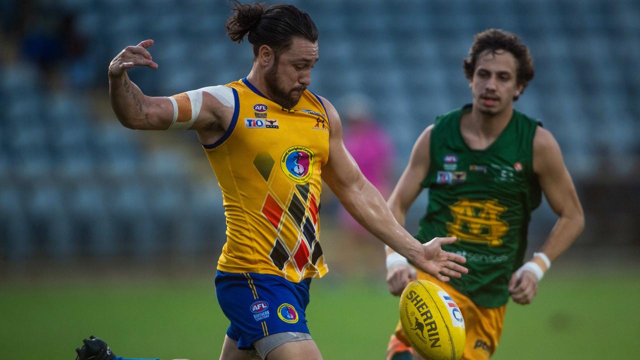 Brenton Motlop was one of the best full backs in the NTFL for several seasons. Photograph: Che Chorley