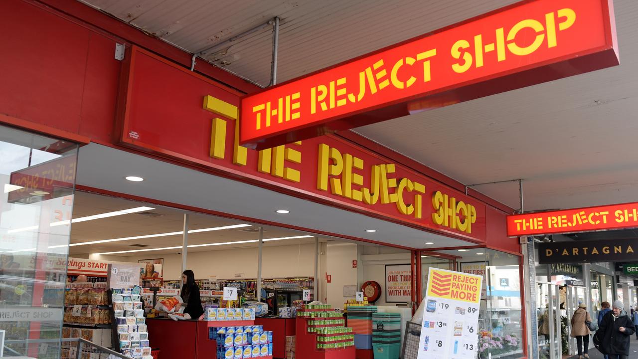 The Reject Shop says it has committed to giving Aussies the lowest price guaranteed across the store. Picture: Tracey Nearmy/AAP