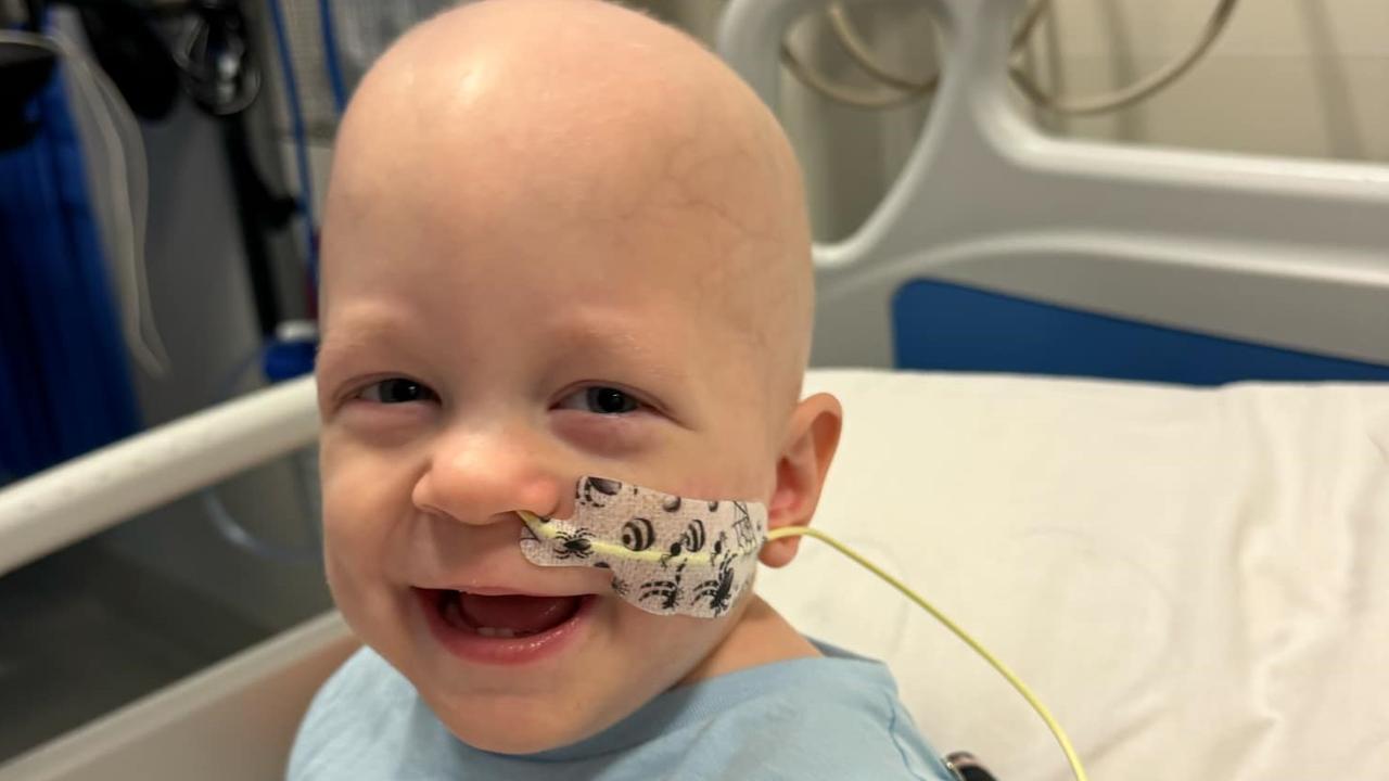 ‘He is a fighter’: Toddler’s brave battle against shock cancer diagnosis