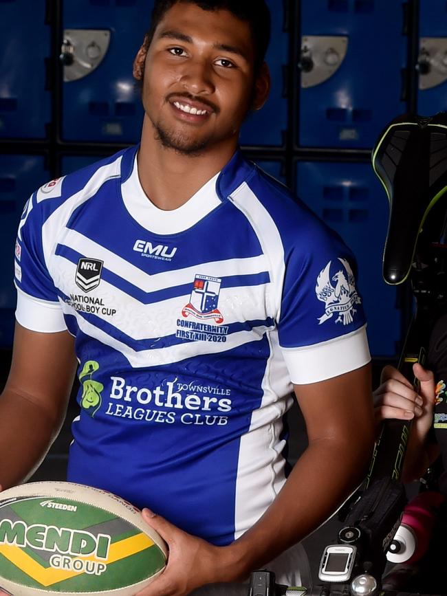 Ignatius Park College student Jamal Shibasaki. Picture: Evan Morgan