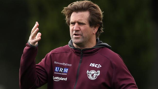 Manly have no doubts that Hasler is their man. Photo: Phil Hillyard