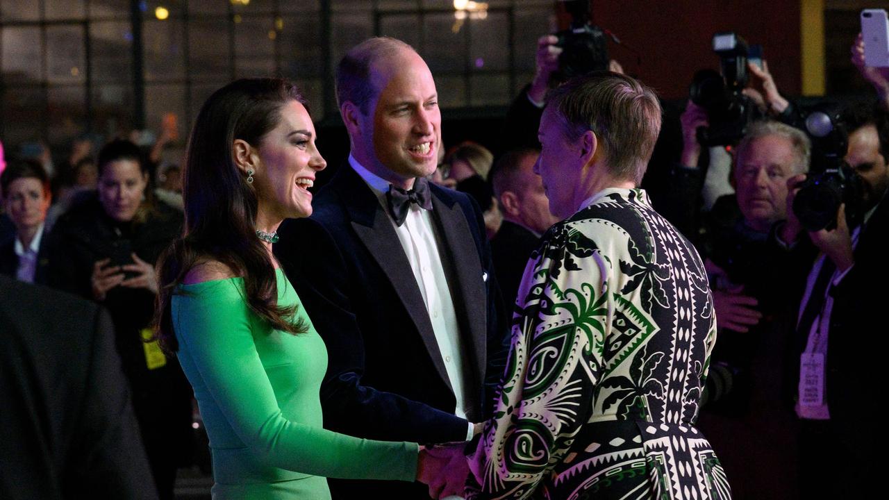 The Prince and Princess of Wales at the 2022 Earthshot Prize ceremony at the MGM Music Hall in Boston, Massachusetts. Picture: Angela Weiss/AFP