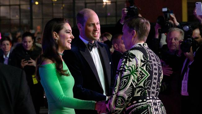 The Prince and Princess of Wales at the 2022 Earthshot Prize ceremony at the MGM Music Hall in Boston, Massachusetts. Picture: Angela Weiss/AFP