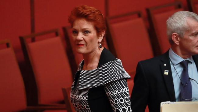 Pauline Hanson. Picture: Gary Ramage