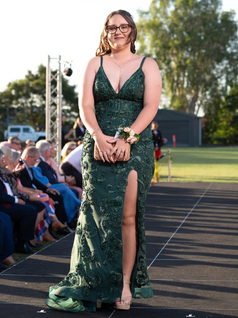 Gabby Gamero-Harth at the 2024 Rockhampton Grammar School formal.