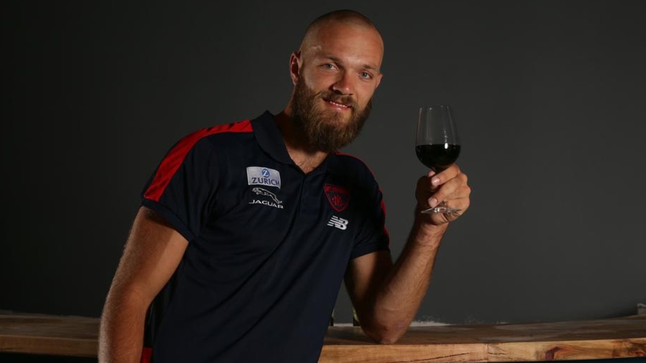 Melbourne captain Max Gawn is an ambassador for Pepperjack wine.