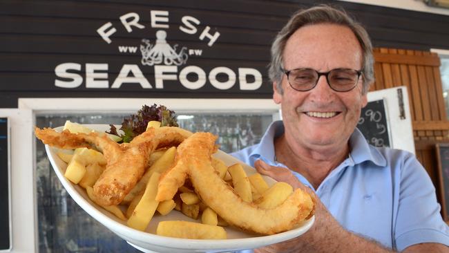Merv Clayton from Woy Woy Fishermen’s Wharf.