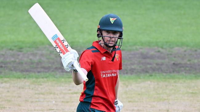 Elyse Villani of the Tigers. Photo: Steve Bell/Getty Images.