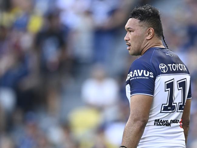 Kulikefu Finefeuiaki will leave the Cowboys at the end of the season. Picture: Getty Images