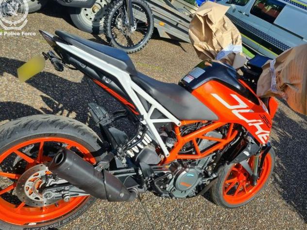 The electric motorbikes were allegedly stolen near Wollongong. Picture: NSW Police