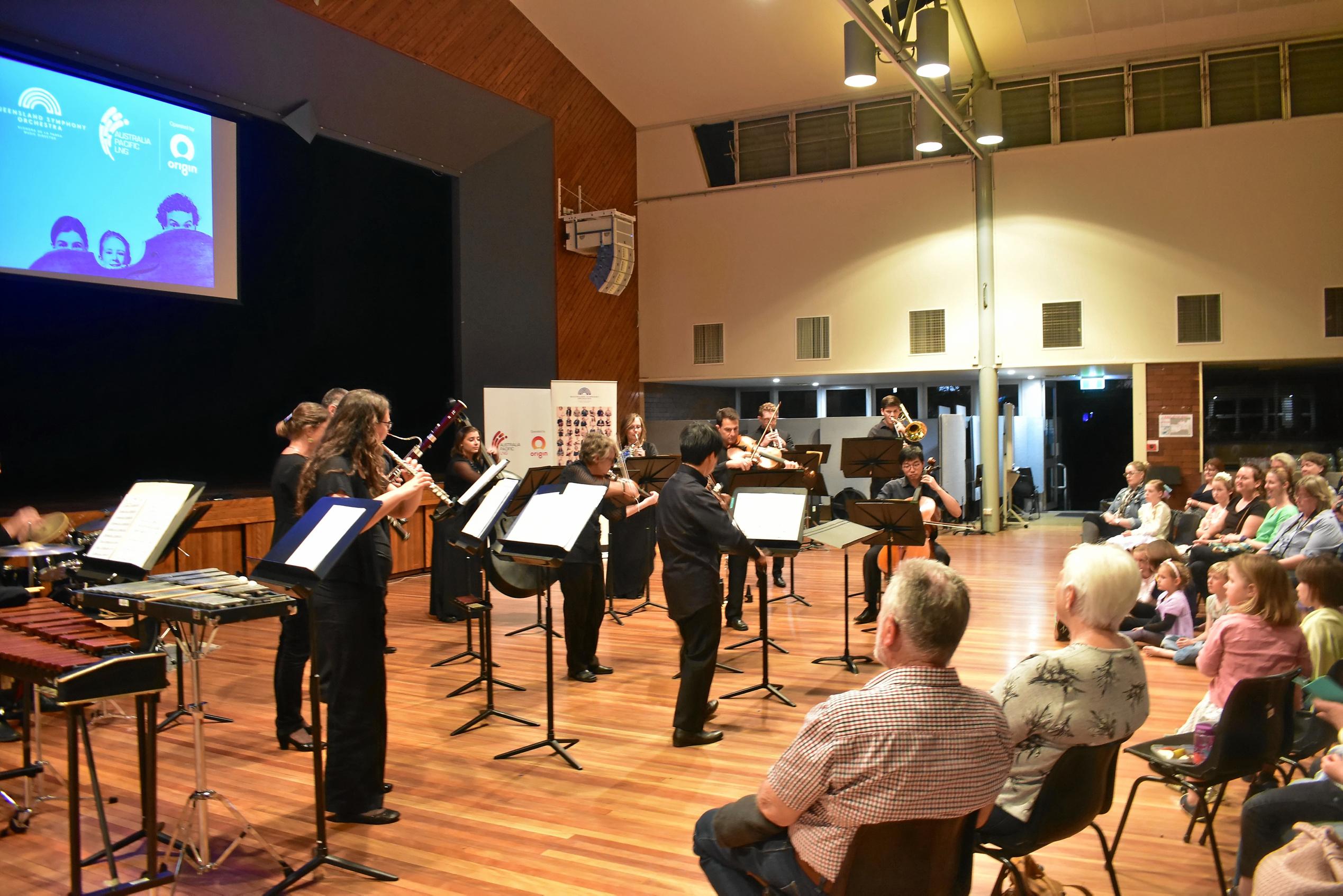 QSO community concert with Maranoa Music Inc. Picture: Jorja McDonnell