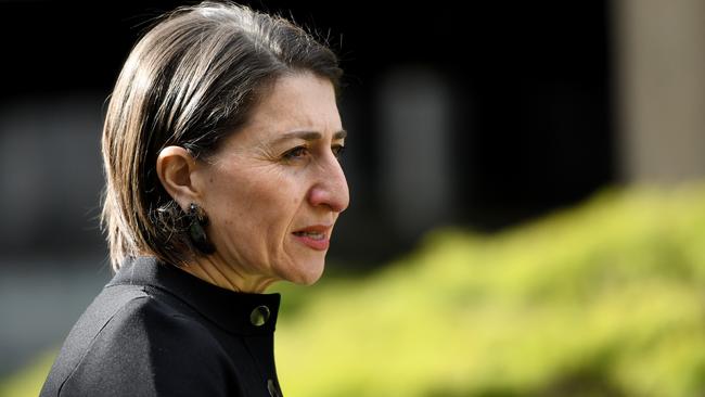 NSW Premier Gladys Berejiklian said she will not close the border. Picture: AAP Image/Bianca De Marchi