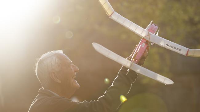 John Corby has always had a passion for planes. Pictures: Tim Pascoe