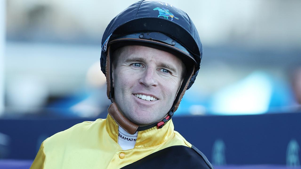 Tommy Berry could be forced to miss Saturday’s Rosebud meeting due to an arm injury. Picture: Jeremy Ng/Getty Images.