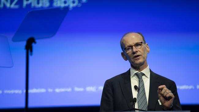 ANZ CEO Shayne Elliott at the bank’s AGM. Picture: Arsineh Houspian/NewsWire