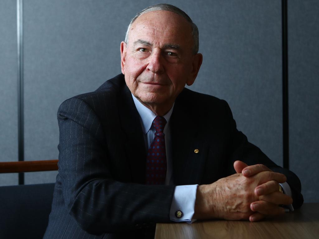 Former stock broker and chairman of the ASX, Maurice Newman. Picture: Hollie Adams/The Australian