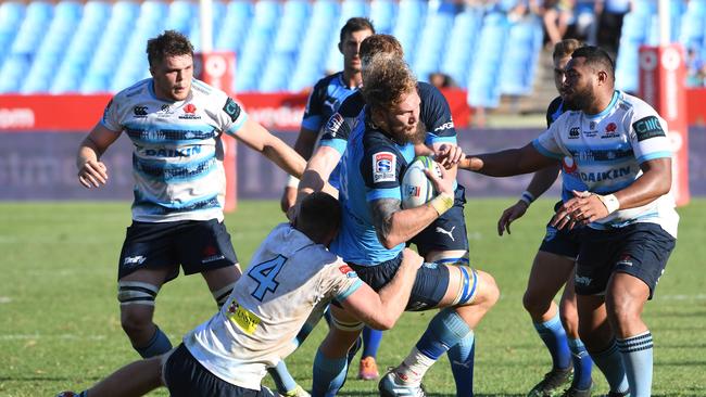 RG Snyman was one of the Bulls’ best during their hard fought win.