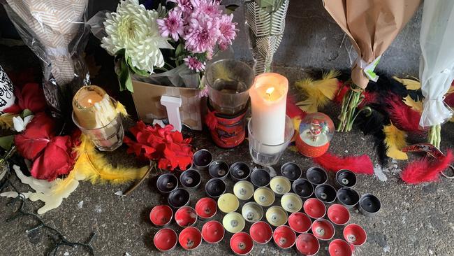 Kenan Dowden-Carlisle has faced the ACT Magistrate Court charged with one count of murder. Tributes flowed for Jordan “Ducky” Powell who was found dead at Garema Place, Civic, on Saturday. Picture: Julia Kanapathippillai