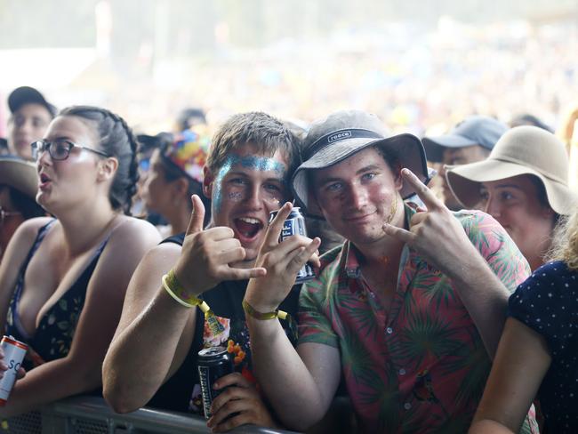 Falls Festival Day 3 at Marion Bay, New Years Eve. PICTURE: MATT THOMPSON