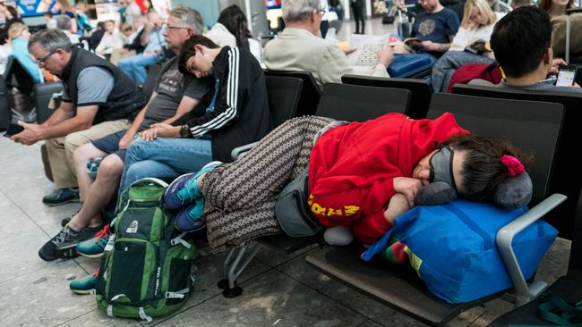 Flight delays and cancellations remain above pre-Covid levels in Australia. Picture: Getty Images