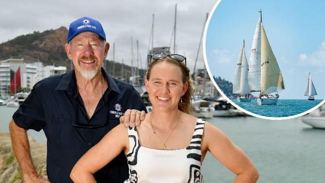 HOMEPAGE CANVA Local sailors have labelled Townsville the best option for the 2032 Olympic sailing. Townsville Yact Club secretary Murray Whitehead with his daughter Olympic sailor Breiana (correct) Whitehead at Ross Creek.