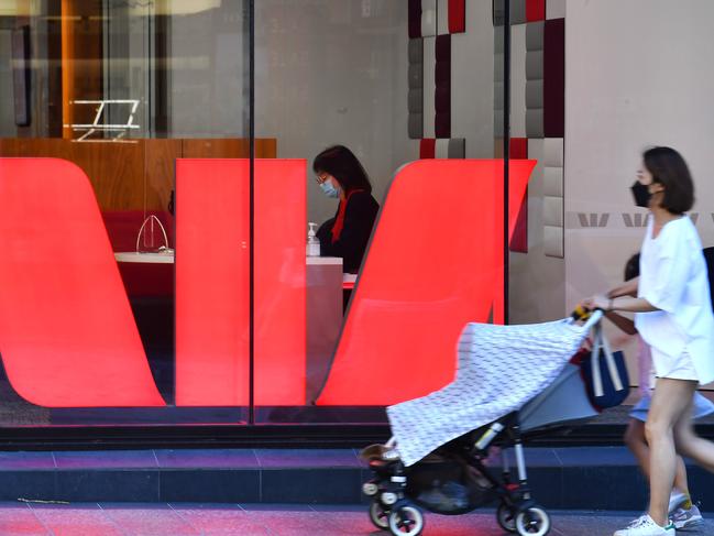 , BRISBANE, AUSTRALIA - NewsWire Photos September 23, 2021: WestPac bank in Brisbane., Australia's biggest bank has warned proactive steps must be taken now to avoid a New Zealand style government intervention to cool soaring house prices, Picture: NCA NewsWire / John Gass