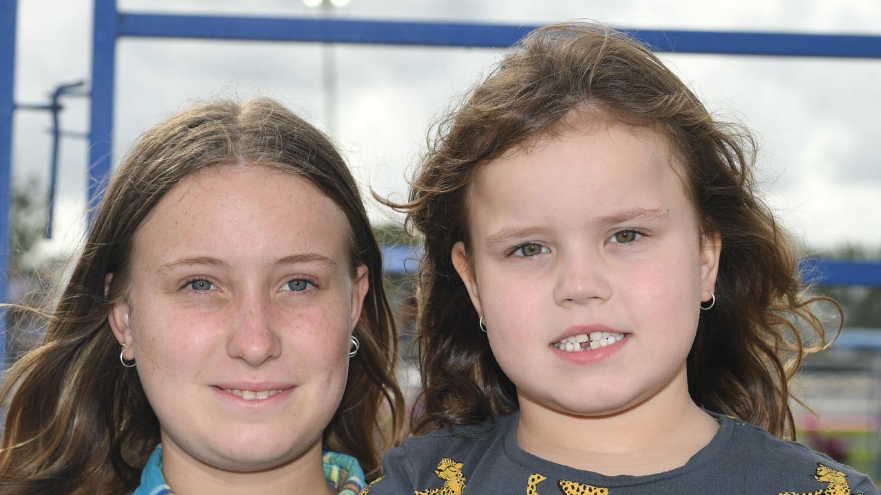 Gympie Bull n Bronc - Alexis and Ayla-Jane Lyon. Picture: Shane Zahner