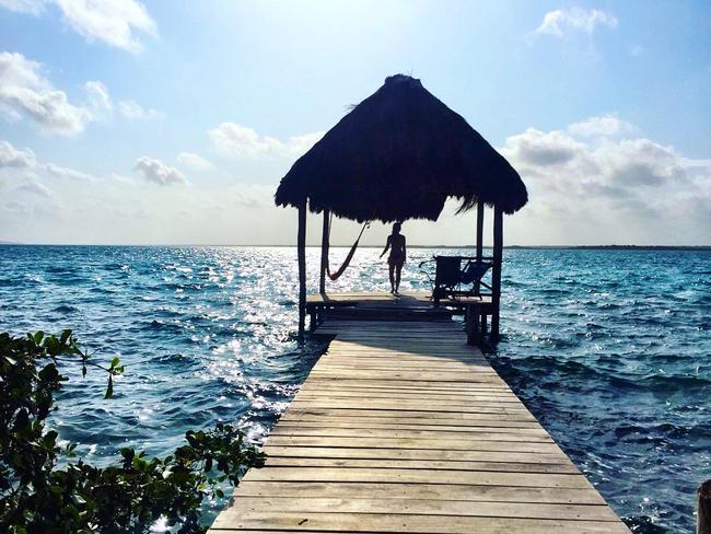 Laguna Bacalar — worth heading off the beaten path. Picture: Alissa Jenkins