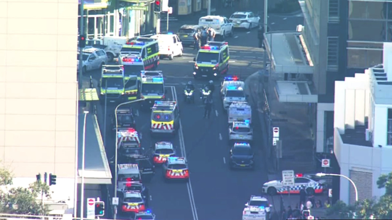 Police responding to reports of a stabbing incident at Bondi Junction Westfield