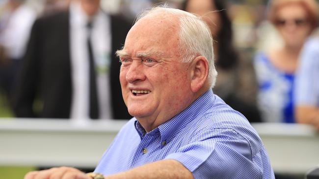 WOLLONGONG, AUSTRALIA - NOVEMBER 21: Clarry Conners looks on after winning race 6 with Stolen Jade during 'The Gong Race Day' at Illawarra Turf Club, Kembla Grange, on November 21, 2020 in Wollongong, Australia. (Photo by Mark Evans/Getty Images)
