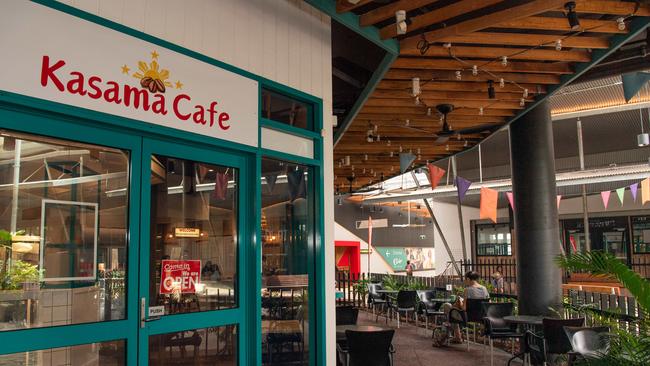 Kasama Cafe, a new venue that opened up in Casuarina Square. Picture: Pema Tamang Pakhrin