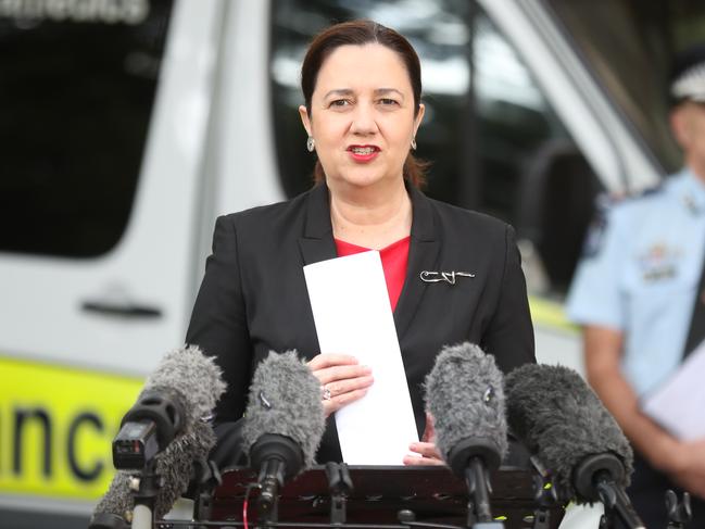 Premier Annastacia Palaszczuk. Picture: Annette Dew