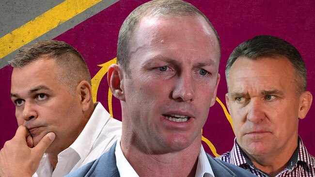 Anthony Seibold, Darren Lockyer and chief executive Paul Whiteare all in the firing line.