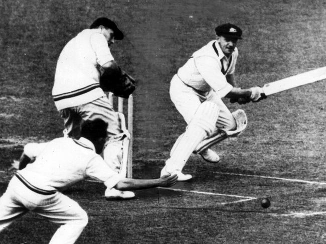 The Don saved many of his stellar innings for the punishment of English bowlers.