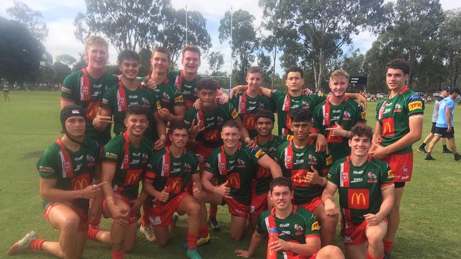 The winning Seagulls Meninga Cup side.