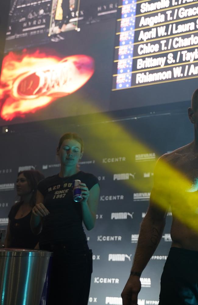 10000 athletes put their fitness to the test in a massive Hyrox competition this weekend (14-15 Dec) at Melbourne Exhibition and Convention Centre. Tom Campbell. Picture Valeriu Campan