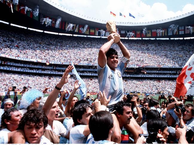 Scene from the documentary Diego Maradona by director Asif Kapadia. Roadshow Films.