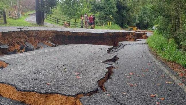 Tyalgum Rd has been out of action since the 2022 floods.