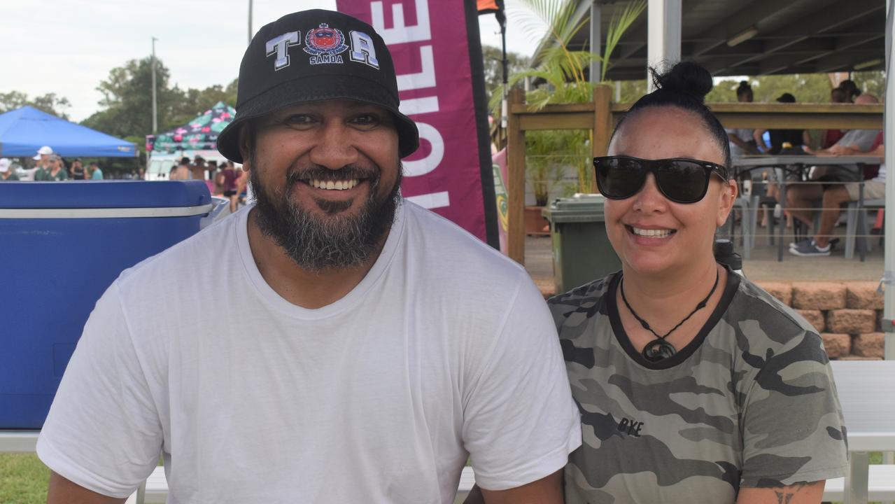 Joe and Tracy Tuiasau from Gladstone.