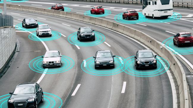 Connected cars can talk to each other alerting others to what they will do and of any perceived risks.