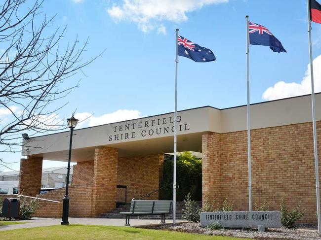 The Tenterfield Shire Council building on Rouse Street, Tenterfield.