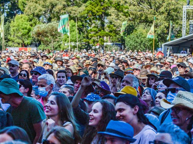 Huge crowds enjoyed WOMADelaide this year. Picture: Brenton Edwards