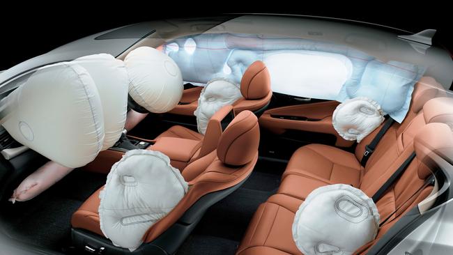 Many affected ... The airbags are a problem in cars from the Honda to the Lexus: Picture: Supplie