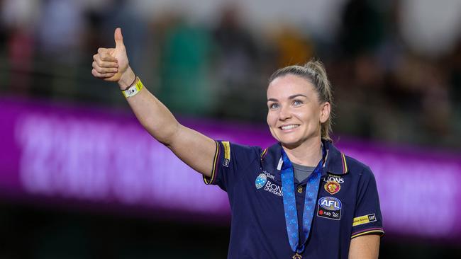 Emily Bates shunned offers to stay at the Lions. Picture: Getty Images