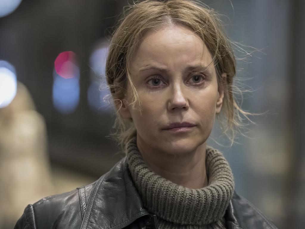 Sofia Helin as Iris in Scandi noir thriller Fallen.